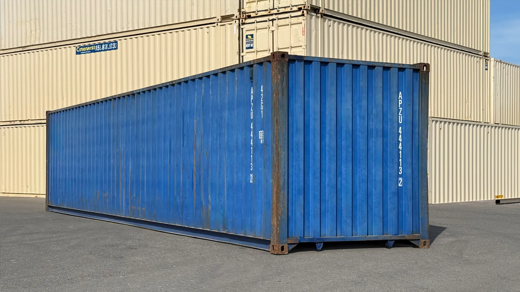 40ft High Cube Shipping Container